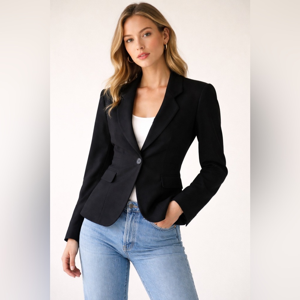 Vintage Giorgio Armani Le Collezioni Women’s Tailored Blazer Hourglass Sz.2